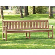 Tuinbank teak Bretagne 250 cm met 3 poten